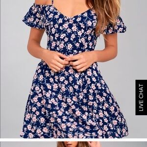 Lulus floral summer dress